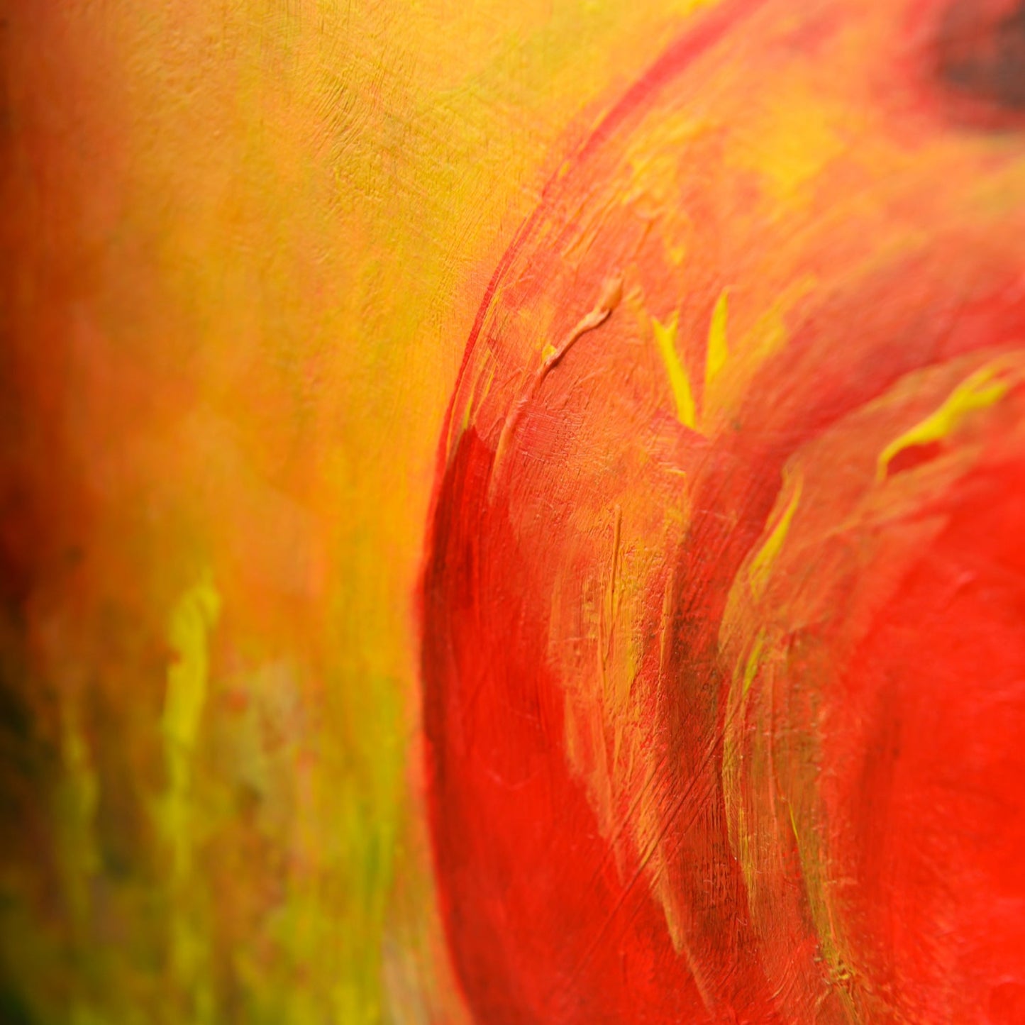 Bright Red Apple
