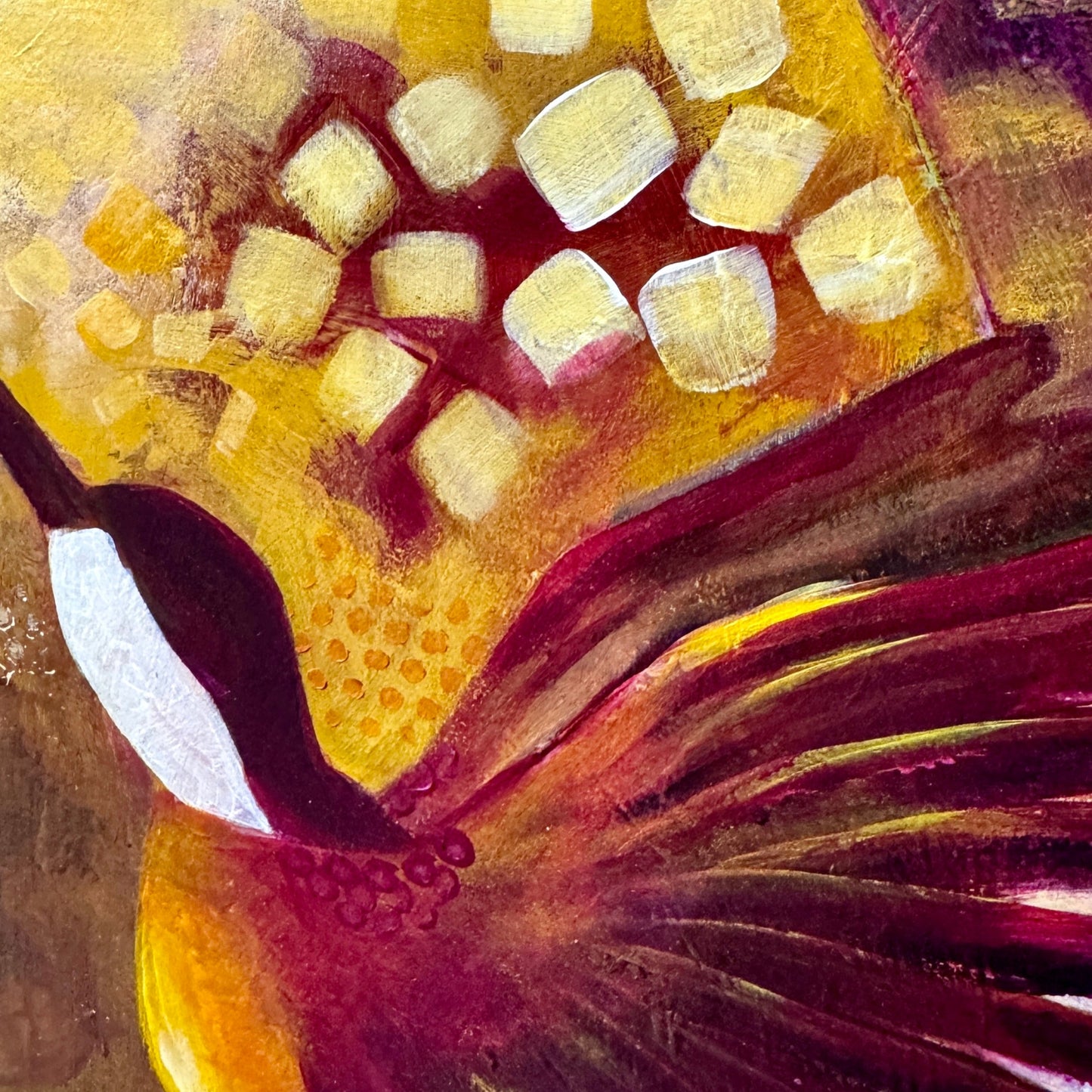 Goldengace rose artwork