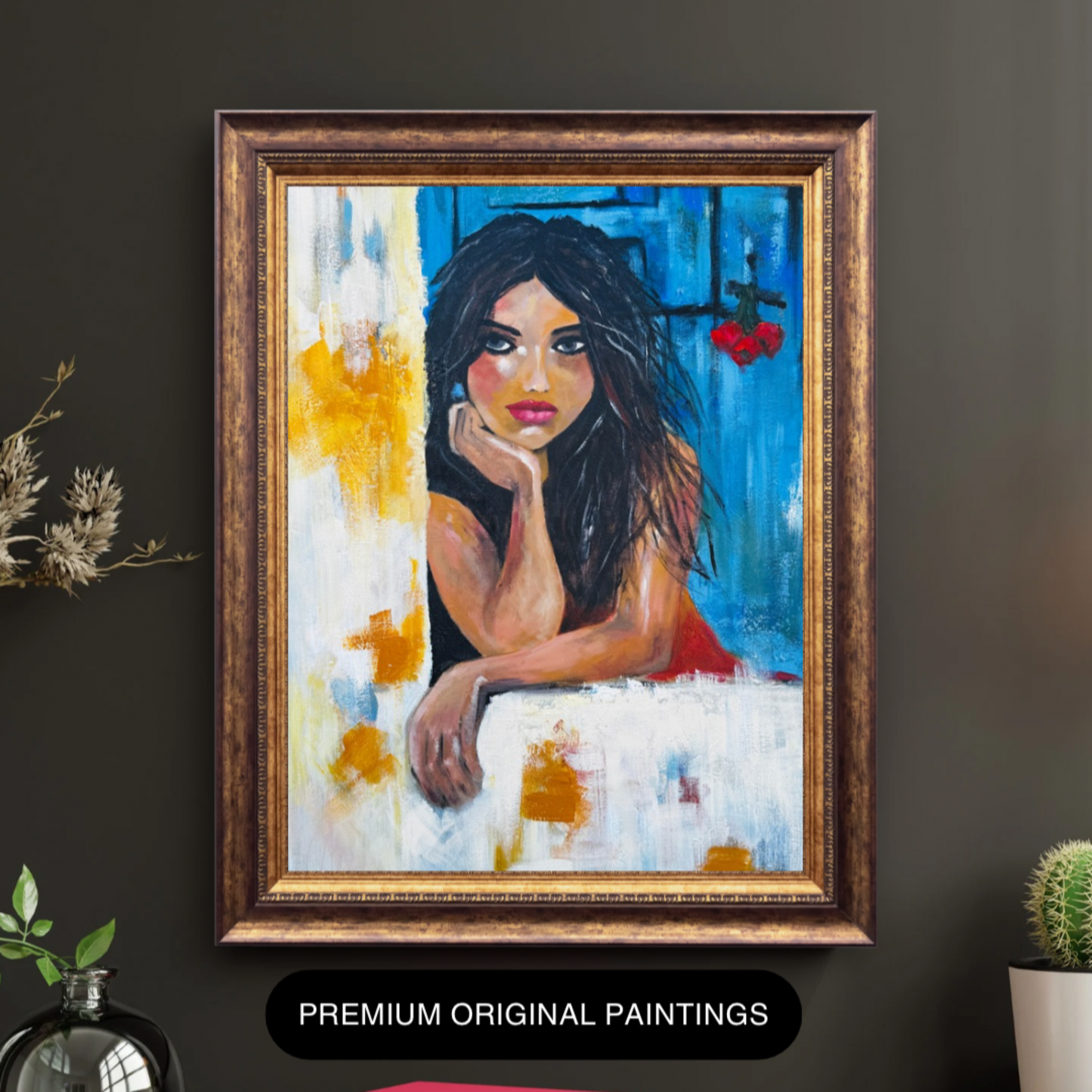 Unique painting in home