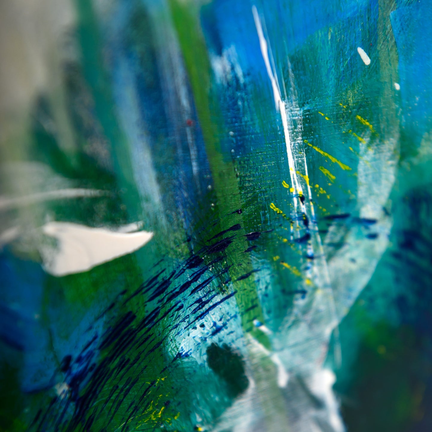 Lion Spirit painting details