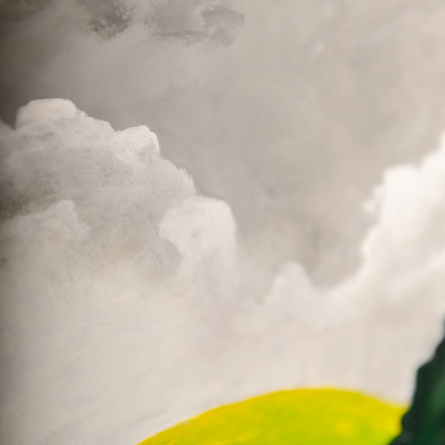 I am specail clouds in the painting