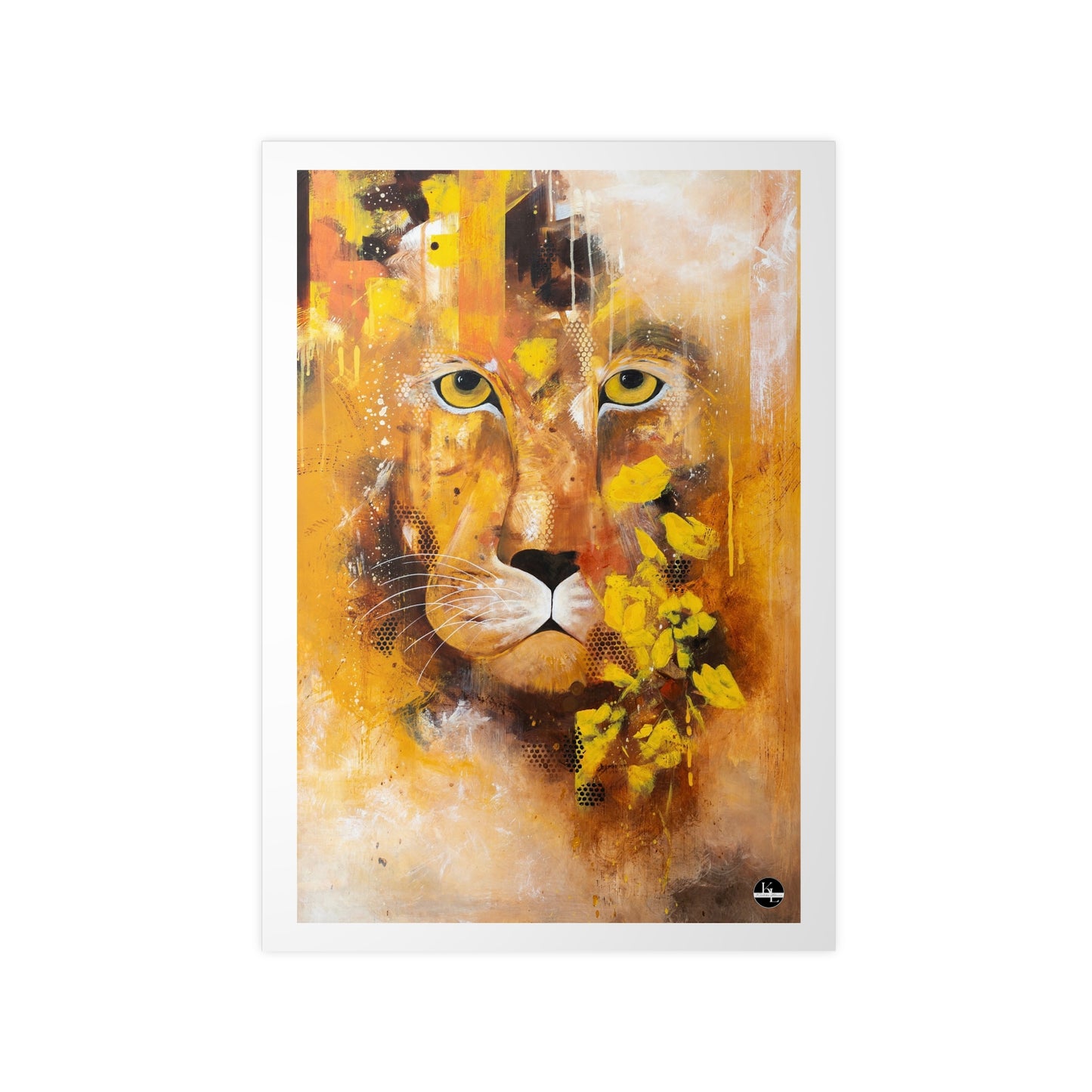 Poster Lion Sammy. Photopaper Poster
