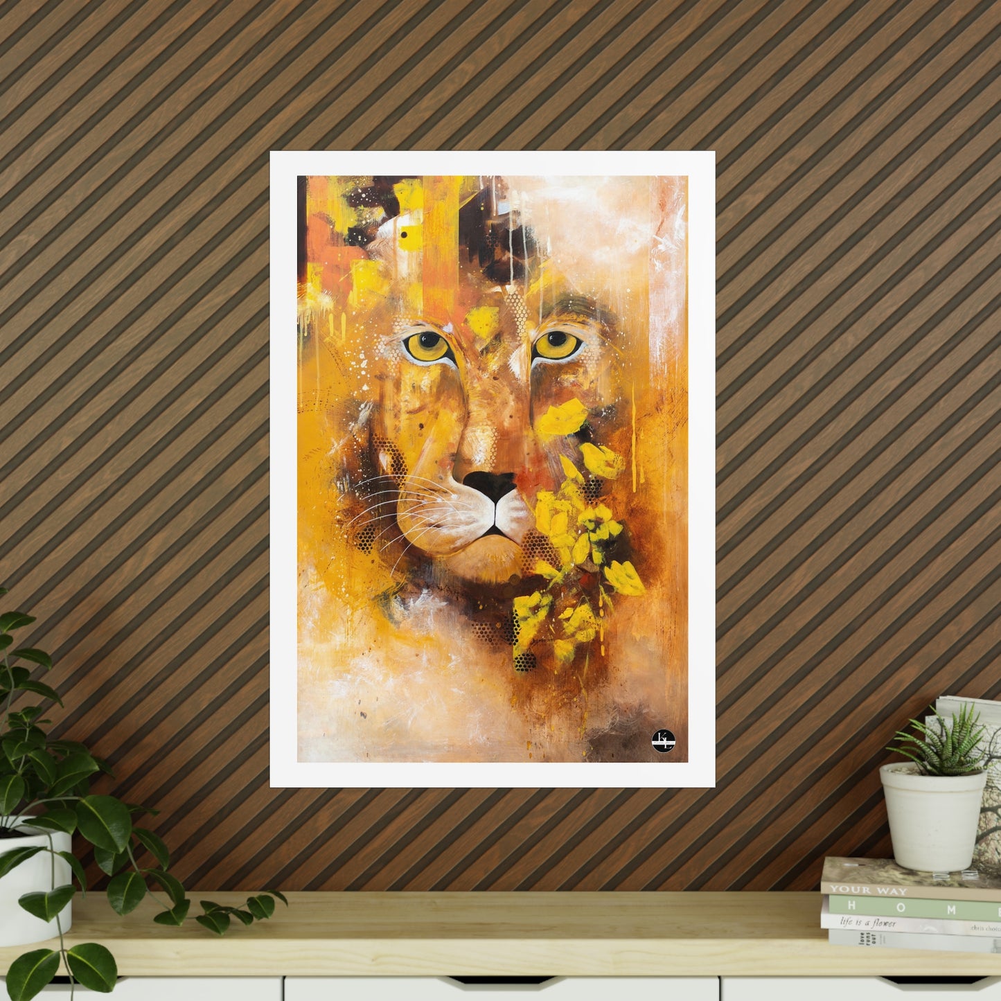 Poster Lion Sammy. Photopaper Poster
