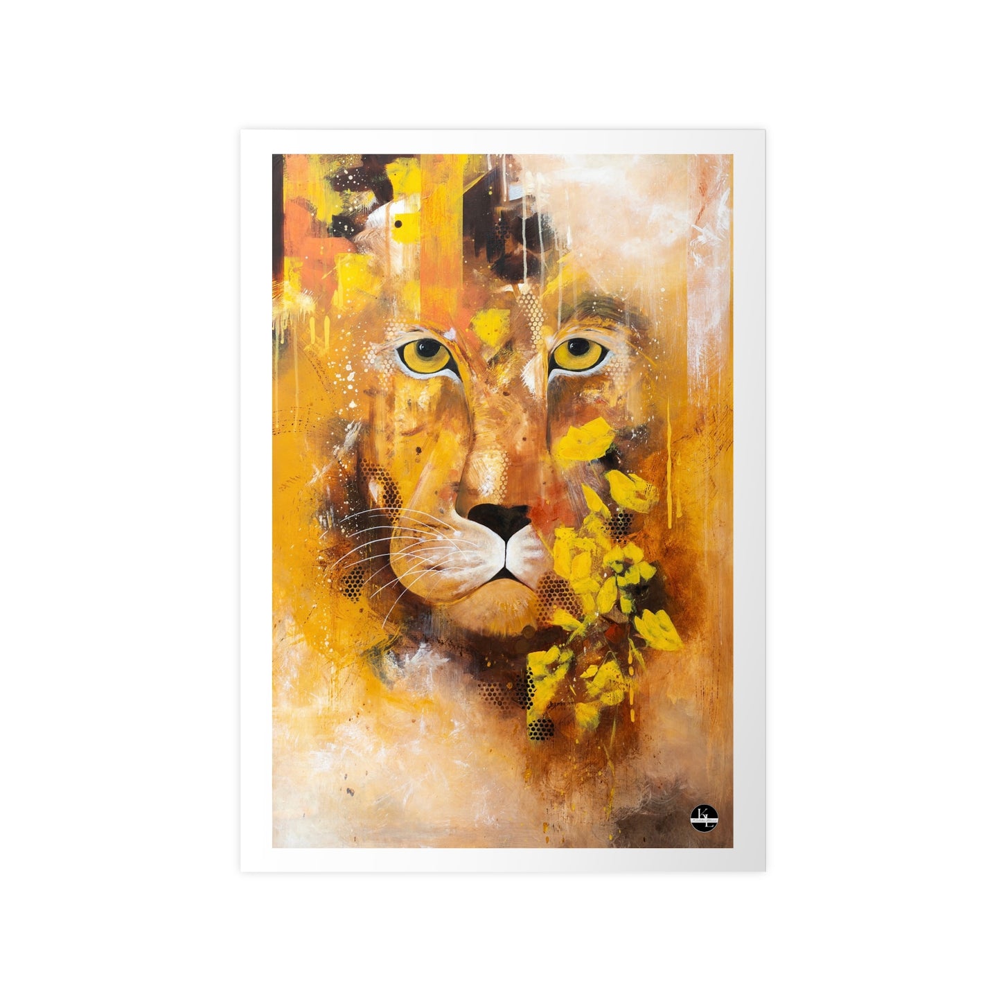 Poster Lion Sammy. Photopaper Poster