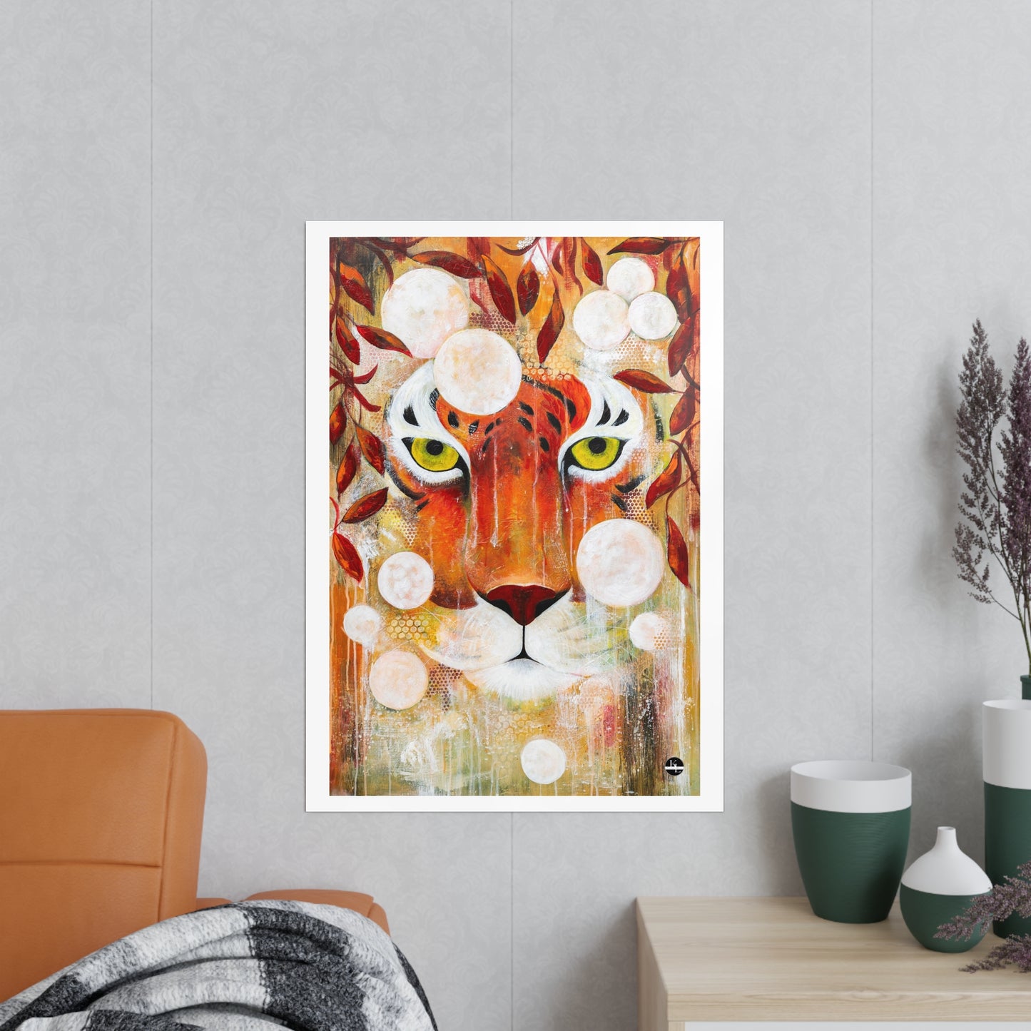 Poster Tiger Rafael Artwork