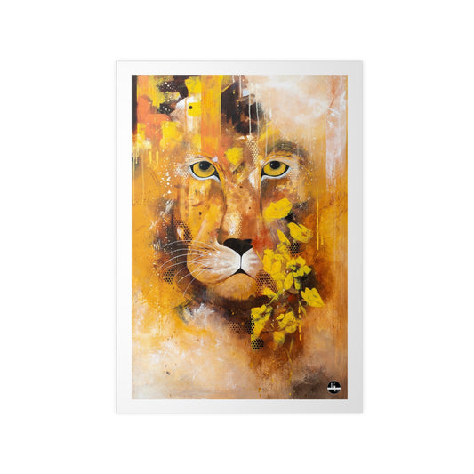 Poster Lion Sammy. Photopaper Poster