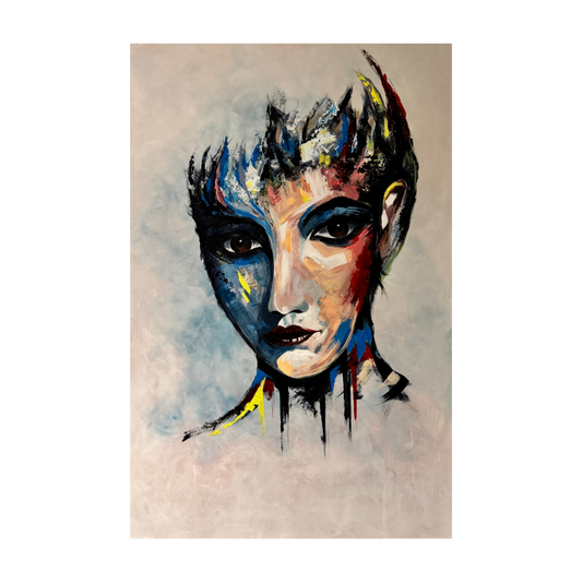 Woman art portrait 
Naise portree kunst