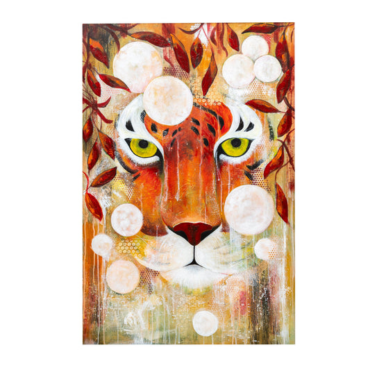 Rafael orange tiger painting 