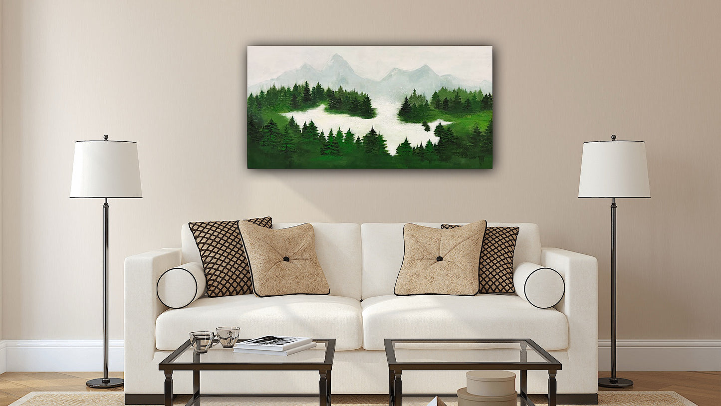 Painting on the light wall
Kunstiteos heledal seinal