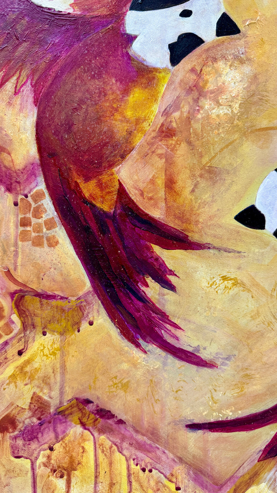 Pink bird and yellow sky
Roosa lind ja kollane taust